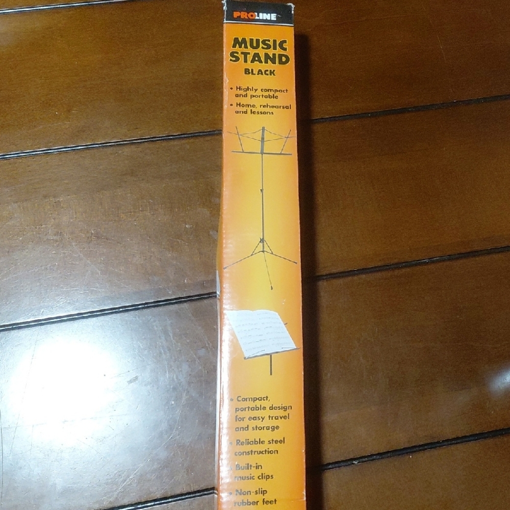 New Proline Black Music Stand